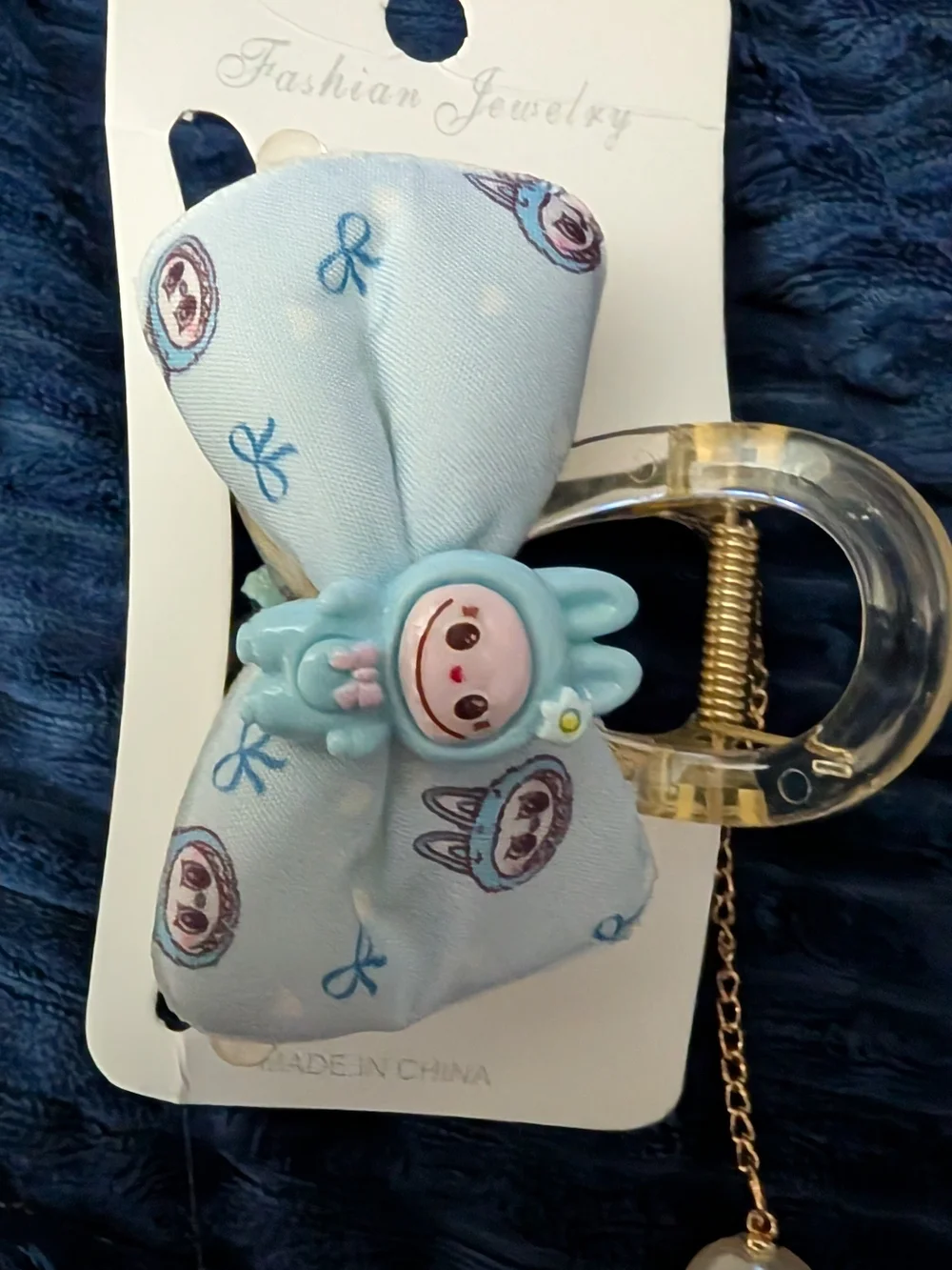3 Labubu Claw Clips